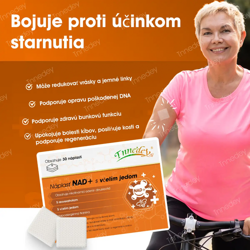 【Oficiálny autorizovaný obchod】Tnnedey® NAD+ Náplasť s včelím jedom – Maximálna obnova pokožky a zvýšenie energie (Posledný deň zľavy: 75%)
