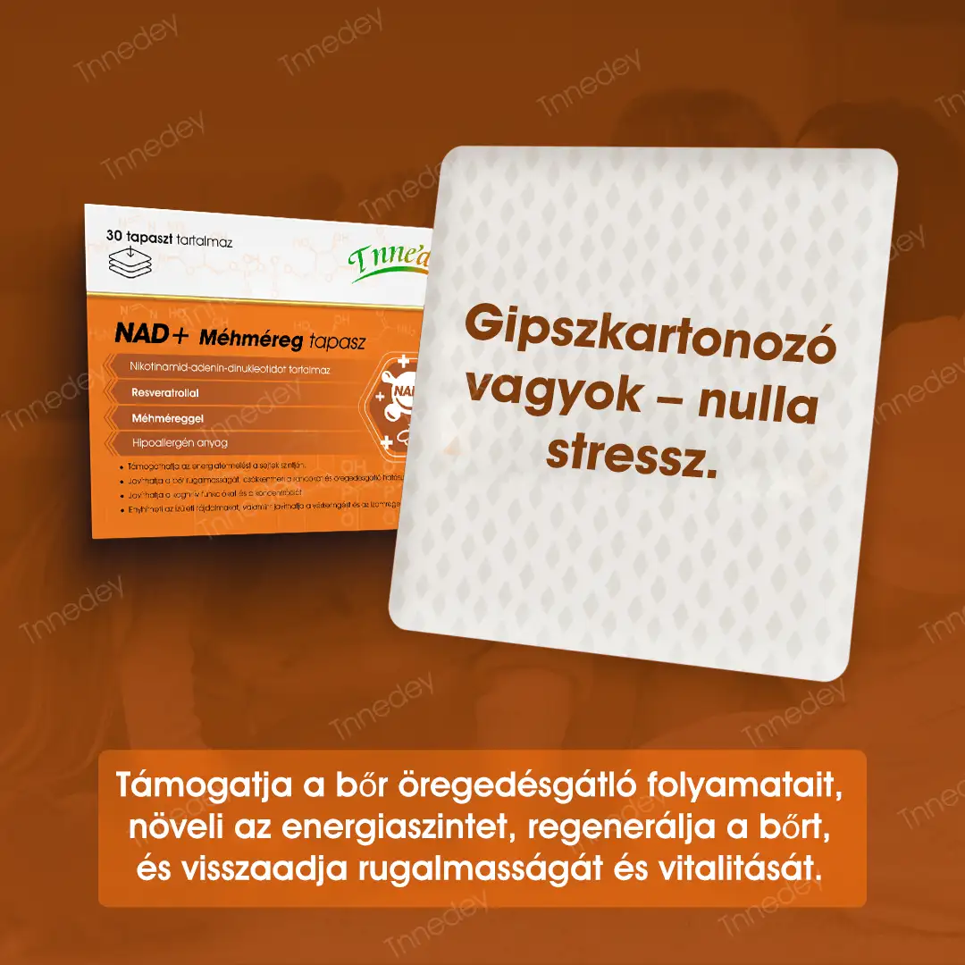 【Oficiálny autorizovaný obchod】Tnnedey® NAD+ Náplasť s včelím jedom – Maximálna obnova pokožky a zvýšenie energie (Posledný deň zľavy: 75%)