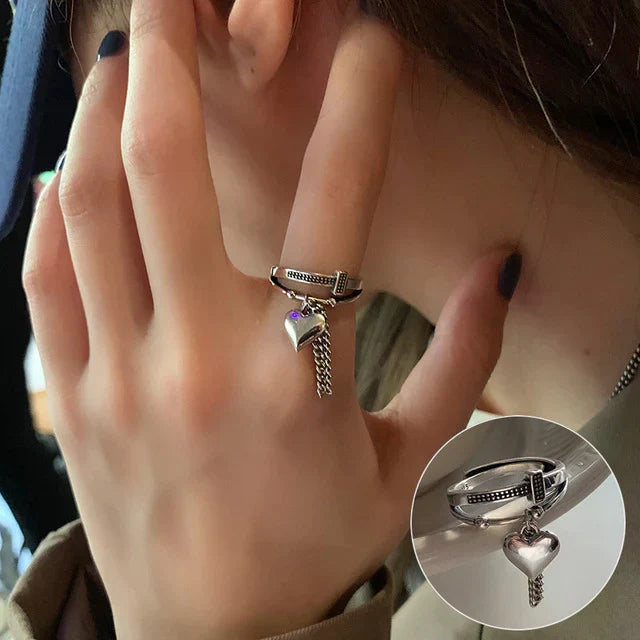 Minimalistische 925 Silber Ring
