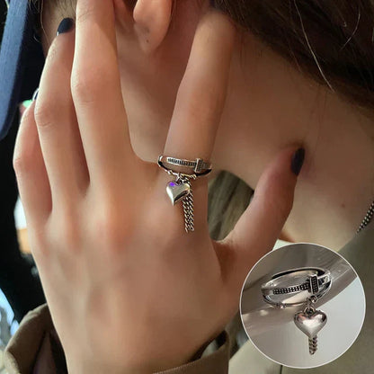 Minimalistische 925 Silber Ring