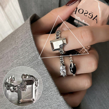 Minimalistische 925 Silber Ring