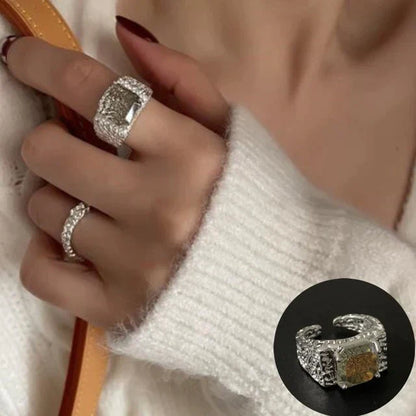 Minimalistische 925 Silber Ring