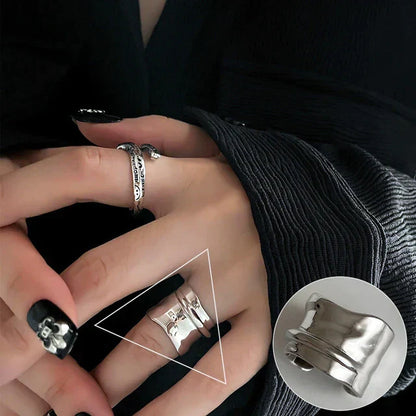 Minimalistische 925 Silber Ring